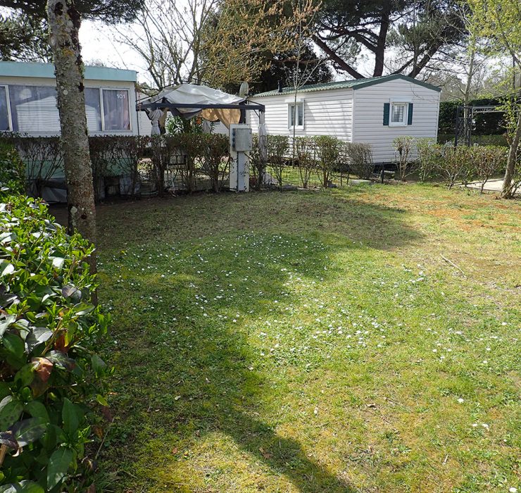 Parcelle à l'année pour mobil-home