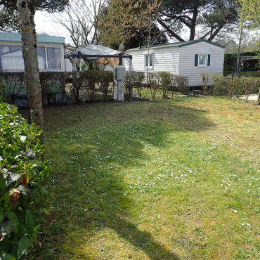 Camping Oleron, parcelle pour mobil home à louer