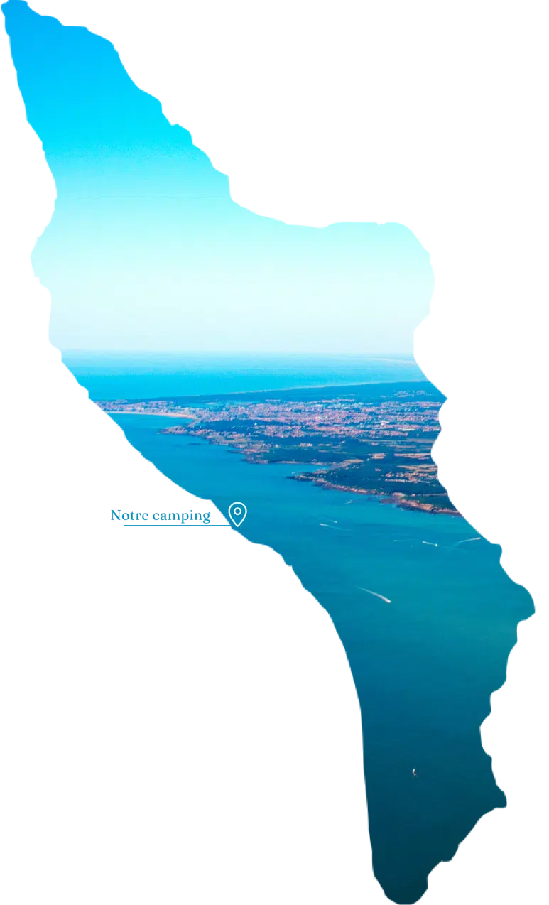 carte île d'oléron camping les tamaris