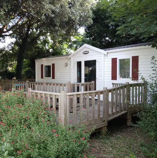 mobil-home PMR camping les tamaris